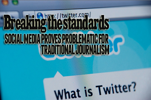 Students friending social media before traditional journalism