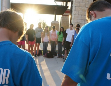 Students gather for annual See You At The Pole event