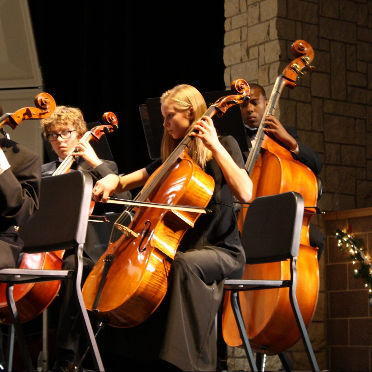The sights and sounds of the orchestra concert define the happiness of this winter season.