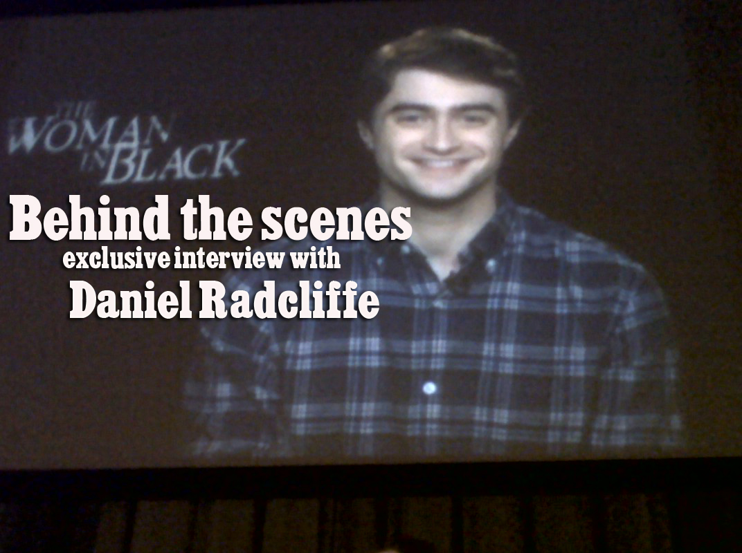 Interview with a wizard; live press-conference with Daniel Radcliffe