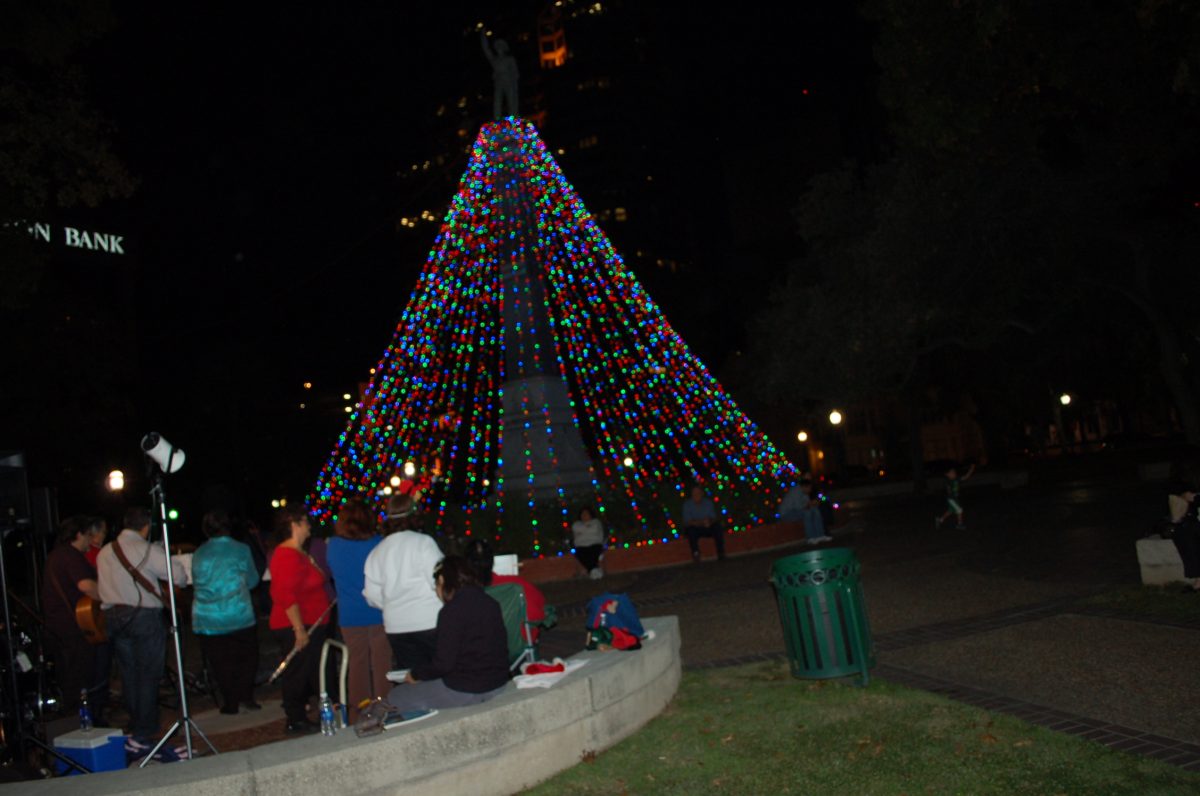 An Evening at Travis Park