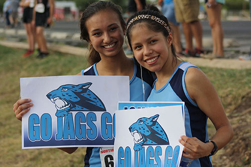 Jags impress at district cross country meet