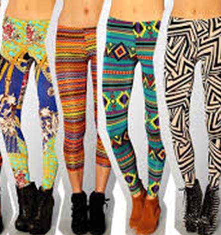 Patterned leggings: keeping you warm in style