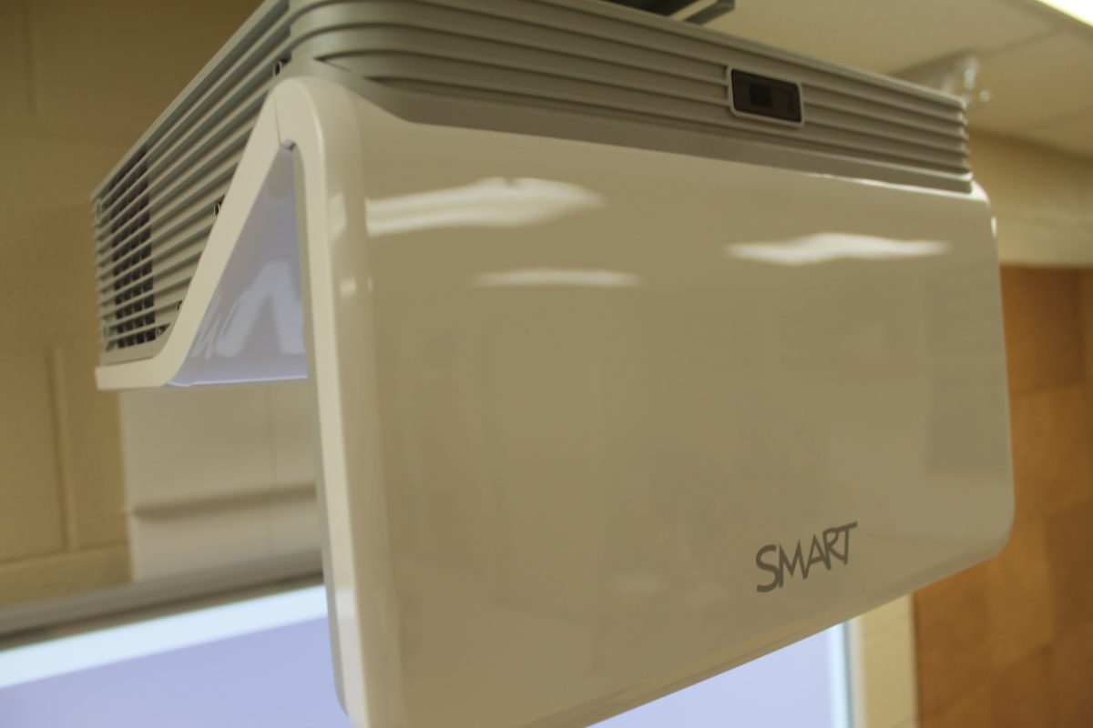 The new Smart Boards, found in many of Johnsons classes