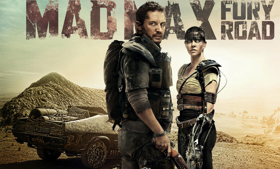 This is Tom Hardy and Charlize Theron in the latest movie.