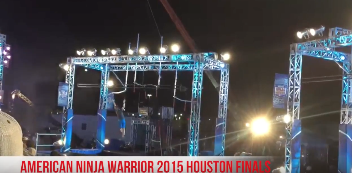 Father, son take on American Ninja Warrior