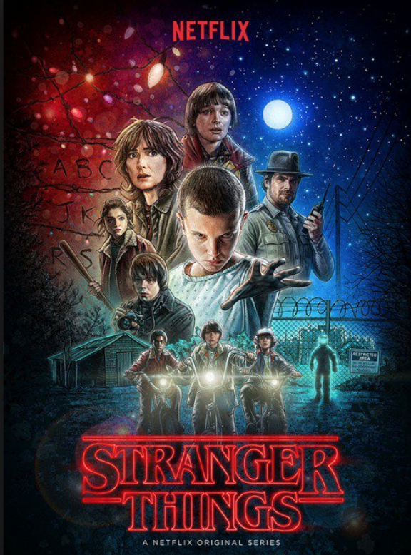 Stranger Things is a popular show on Netflix. Photo by ReelRundown