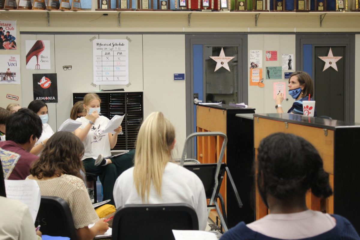Choir moves forward following over a year of quarantines, remote learning