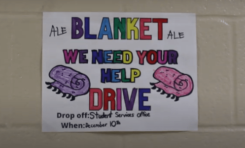 Blanket drive promoted to help out less fortunate during winter months