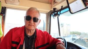 Memorable bus driver with memorable name