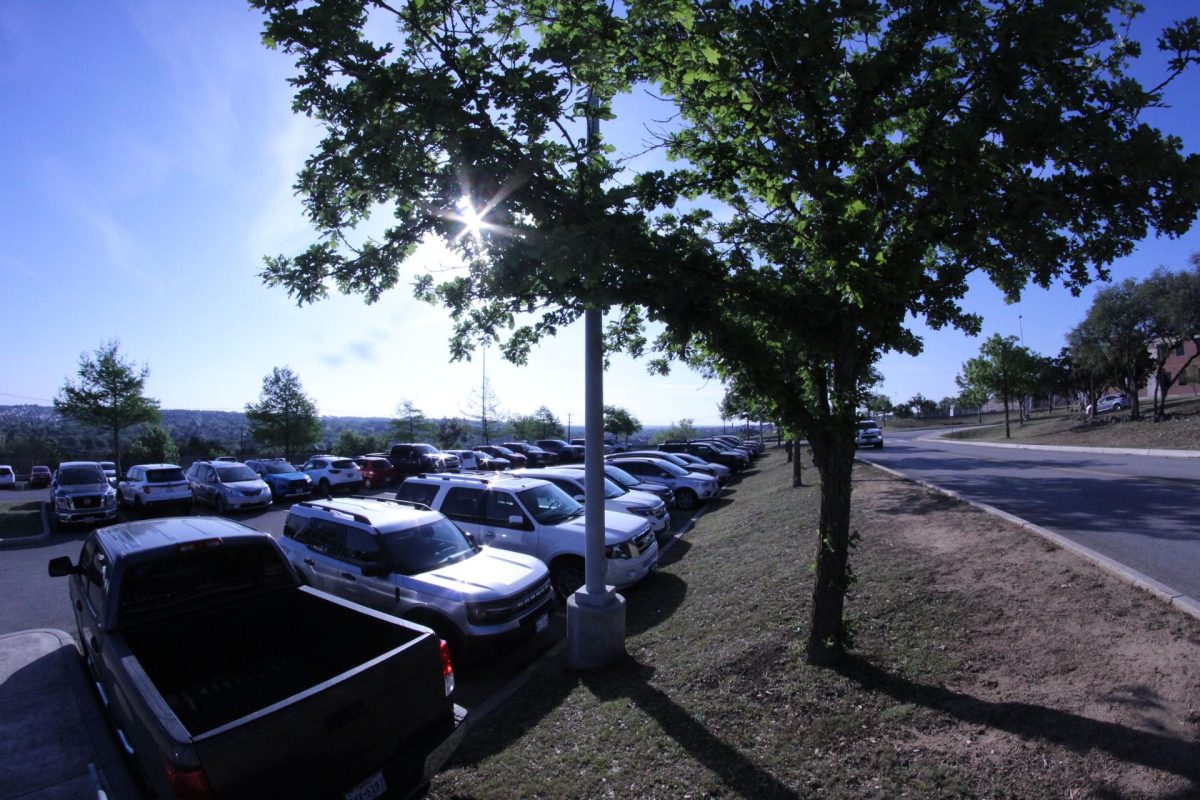 parking lot for staff