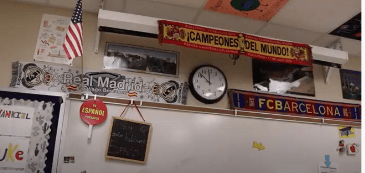 Spanish teacher hosts annual tea party