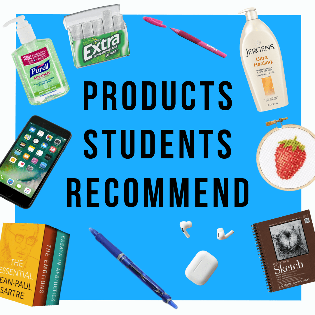 Products+students+recommend