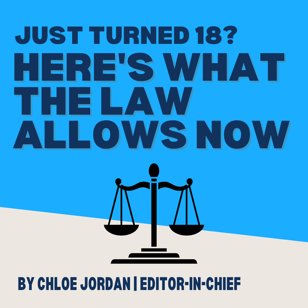 Just turned 18? Heres what the law allows now.